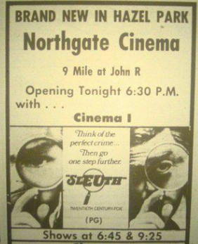 Northgate Cinemas - 1972 AD